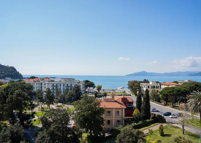 025 - Casa Panoramica In Centro, 90metri Vista Mare Con Terrazzo Vista Portofino Lejlighed Sestri Levante